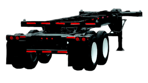 20ft Container Chassis – Heavy-Duty Intermodal Transport Trailer Urban ...