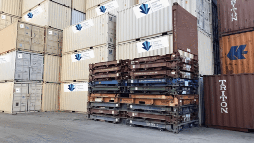 Heavy Duty Rack Container 20ft Flat Rack Shipping Container – Heavy-Duty Oversized Cargo Solution ...