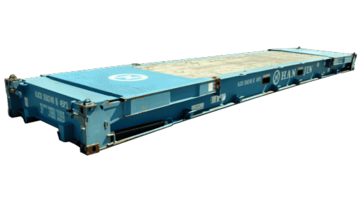 40ft Flat Rack Shipping Container – Heavy-Duty Oversized Cargo Solution ...