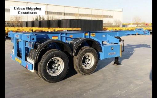20ft Container Chassis Trailer for Sale – Heavy-Duty Hauler Urban ...