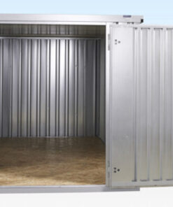 Alternative view of 4M X 2.1M Flat Pack Container Store – Galvanised