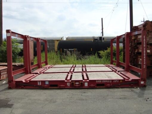 20ft Collapsible Flat Racks Urban Shipping Containers