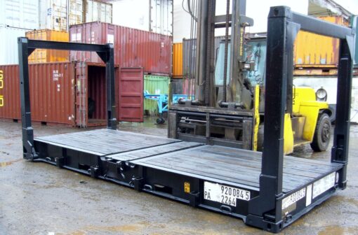 20ft Collapsible Flat Racks Urban Shipping Containers