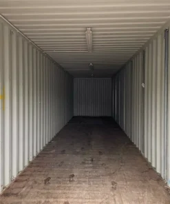 ISO 40ft shutter container storage unit