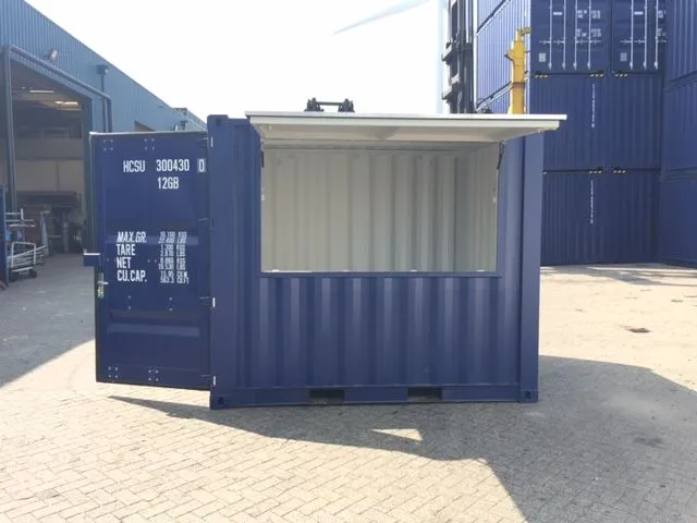 10ft Bar Container – Portable Shipping Container Bar with Service Counter