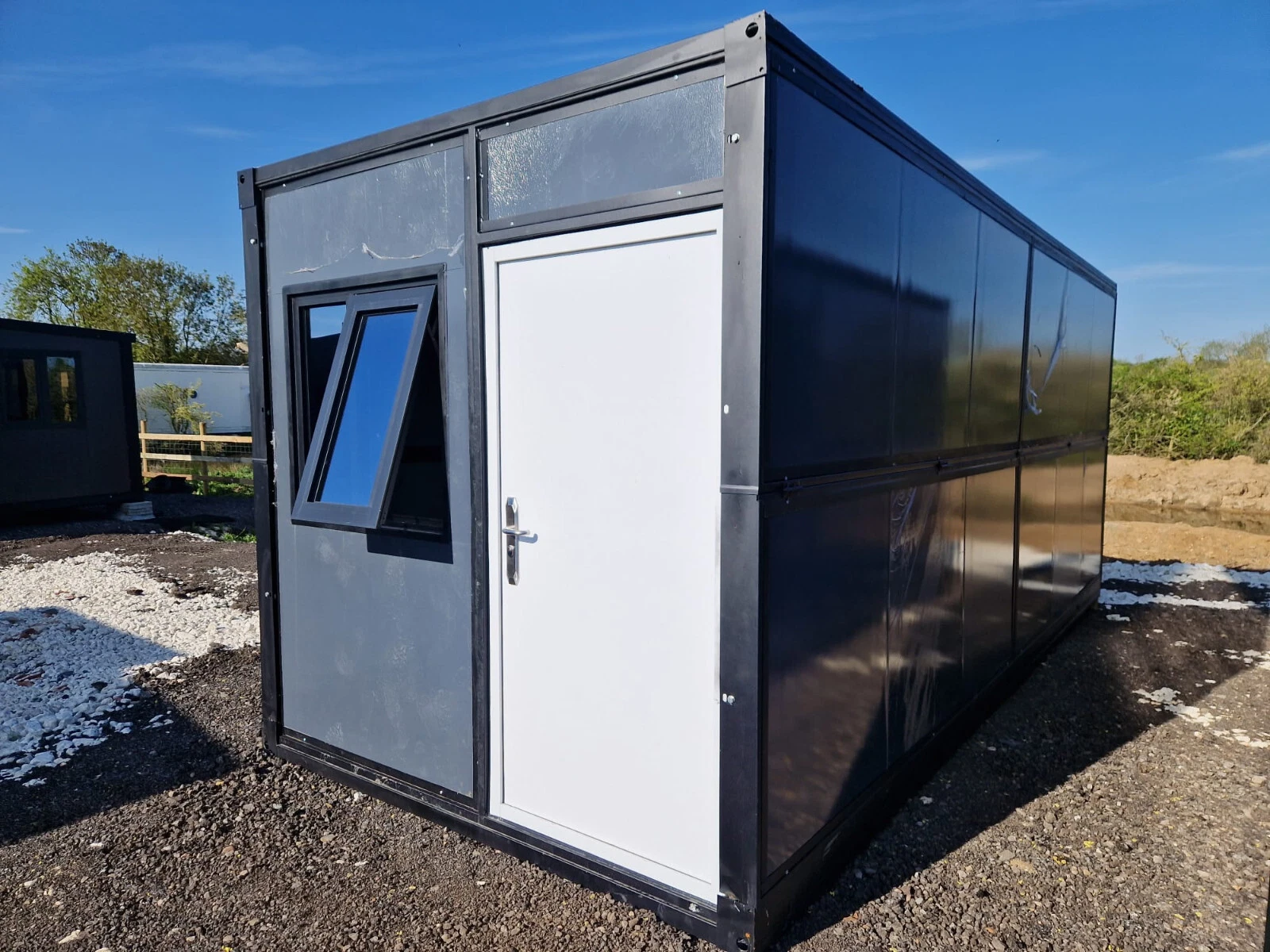 Expandable Folding Container Tiny Home – Portable Office, Site Cabin & Summer House