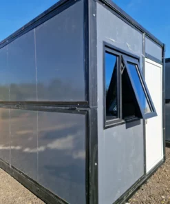 Expandable Folding Container Tiny Home – Portable Office, Site Cabin & Summer House